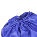 Saco-mochila de cordão grosso e cores alegres Resistant Strings cor azul terceira vista