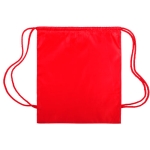 Saco-mochila de cordão grosso e cores alegres Resistant Strings cor vermelho