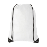 Mochila de cordas sem tecelagem 80 g/m2 cor branco