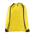 Mochila de cordas sem tecelagem 80 g/m2 cor amarelo