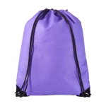 Mochila de cordas sem tecelagem 80 g/m2 cor roxo