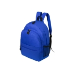 Mochila acolchoada de poliéster com diversos bolsos Fantasy cor azul primeira vista