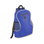 Mochila com diferentes compartimentos cor azul primeira vista