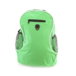 Mochila com diferentes compartimentos cor verde segunda vista