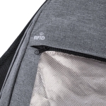 Mochila com proteção RFID para portátil de 15'' Success cor cinzento sexta vista