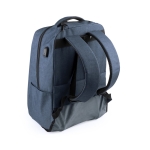 Mochila-trolley de poliéster para portátil de 15'' com USB Genius cor azul-marinho quinta vista