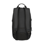 Mochila reciclada para portátil de 15'' Elevate ''Baikal'' cor preto segunda vista traseira