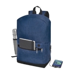 Mochila com porta USB e acolchoado para PC de 15,6'' Corporate cor azul-marinho segunda vista