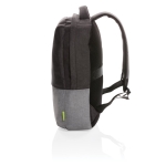 Mochila para portátil de 15,6'' reciclada com bolso RFID DuoColor cor cinzento quinta vista