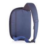 Mochila antirroubo com USB e RFID e porta USB Bobby Sling cor azul-marinho vista décima terceira