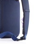 Mochila antirroubo com USB e RFID e porta USB Bobby Sling cor azul-marinho quarta vista