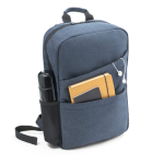 Mochila para portátil de 15,6'' com bolsos acolchoados Dynamic cor azul terceira vista