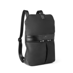 Mochila de microfibra adaptável a dois tamanhos Versatile cor preto quinta vista