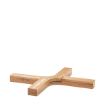 Suporte de mesa dobrável em bambu em forma de cruz Bamboo vista principal