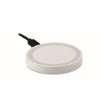 Carregador iluminado circular para smartphone Basepad Ultra cor branco