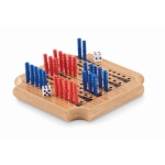 Set quatro bases para copos com jogos cor madeira quinta vista