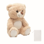 Urso de peluche grande cor bege