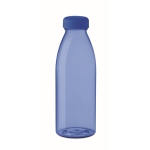 Garrafas de rPET publicitárias antifugas sem BPA 550ml rPET Spring cor azul real