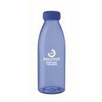 Garrafas de rPET publicitárias antifugas sem BPA 550ml rPET Spring cor azul real vista principal