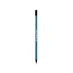 Lápis de aspeto metálico cor azul vista principal