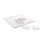 Puzzle para personalização digital cor branco