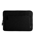 Bolsa acolchoada de poliéster rPET de aspecto formal 15,6'' Business cor preto