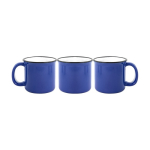 Caneca Vintage Economy 280ml cor azul segunda vista