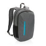 Mochila personalizada com detalhe colorido para PC de 15'' Colorzip cor cinzento-escuro oitava vista