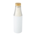 Garrafa térmica de elegante design bicolor 540ml Térmica Urban cor branco terceira vista