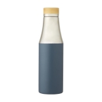 Garrafa térmica de elegante design bicolor 540ml Térmica Urban cor azul petróleo segunda vista frontal