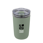 Copo de vidro de borosilicato e plástico reciclado 420ml Glass vista principal