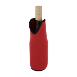 Manga com isolamente para garrafas de vinho extensível Wine cor vermelho