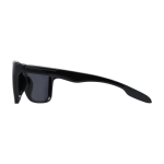 Óculos de sol desportivos polarizados cor preto vista lateral