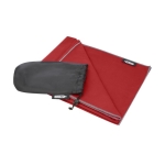 Toalha reciclada de secagem rápida de 130x80cm 200 g/m2 Fitness rPET cor vermelho