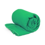 Toalha absorvente de rPET de 90x170cm e 310 g/m2 Absorvente Swim cor verde segunda vista