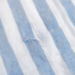 Toalha com orifício para sombrinha cor azul-claro terceira vista
