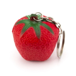 Porta-chaves anti-stress forma de fruta segunda vista