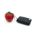 Porta-chaves anti-stress forma de fruta quarta vista