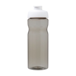 Garrafa desportiva antiderrames de plástico reciclado 650ml Active cor branco segunda vista frontal