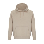 Sweatshirt eco com capuz 280 g/m2 cor bege