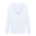 Sweatshirt para mulher em algodão e poliester 320 g/m2 THC Amsterdam cor branco segunda vista