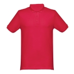 Polos de algodão 100% 240 g/m2 cor vermelho