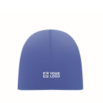 Gorro personalizado barato de algodão para inverno 190 g/m2 Lighty cor azul real vista principal