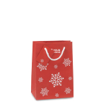 Saco pequeno com flocos de neve para oferecer Snowflake Small vista principal