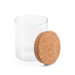 Frasco de vidro de borossilicato para alimentos 700ml Crystal Cookies cor natural terceira vista