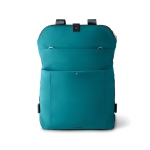 Mochila e tiracolo de tecido com dois tamanhos Branve® Rover cor azul petróleo terceira vista