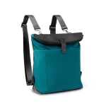 Mochila e tiracolo de tecido com dois tamanhos Branve® Rover cor azul petróleo