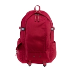 Mochila de ripstop com vários bolsos para excursões Sherpa cor vermelho segunda vista