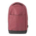 Mochila antirroubo bicolor de poliéster para portátil de 13'' Oxford cor bordeaux primeira vista