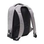 Mochila antirroubo bicolor de poliéster para portátil de 13'' Oxford cor cinzento-claro